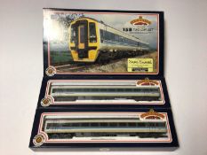 Bachmann OO gauge 158 two car DMU Regional Railways 31-500A and Wypte Metro 31-502 both boxed (2)