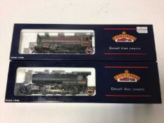 Bachmann OO gauge Crab 2-6-0 locomotive and tender 13098, LMS crimson, w/out coal rail, 32-175, plus