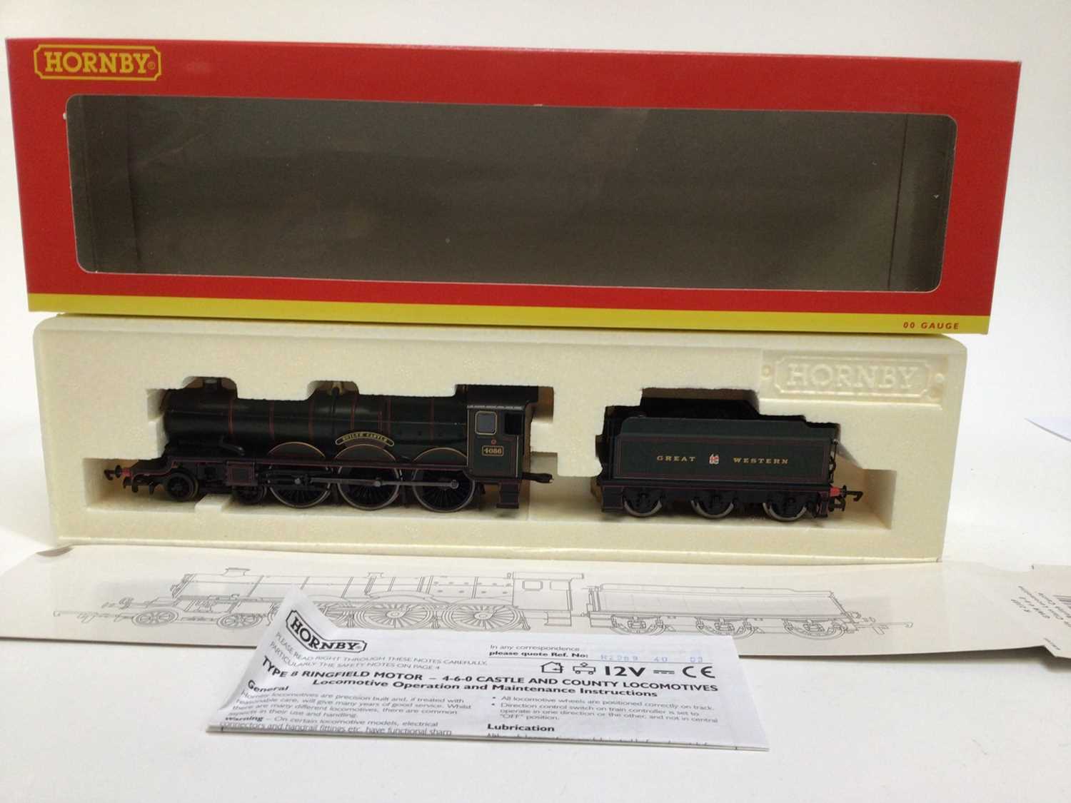 Hornby OO Gauge S & DJR 4-4-0 Class 2P locomotive "46" R2217A, GWR 2-6-2-T Praire Class 61XX locomot