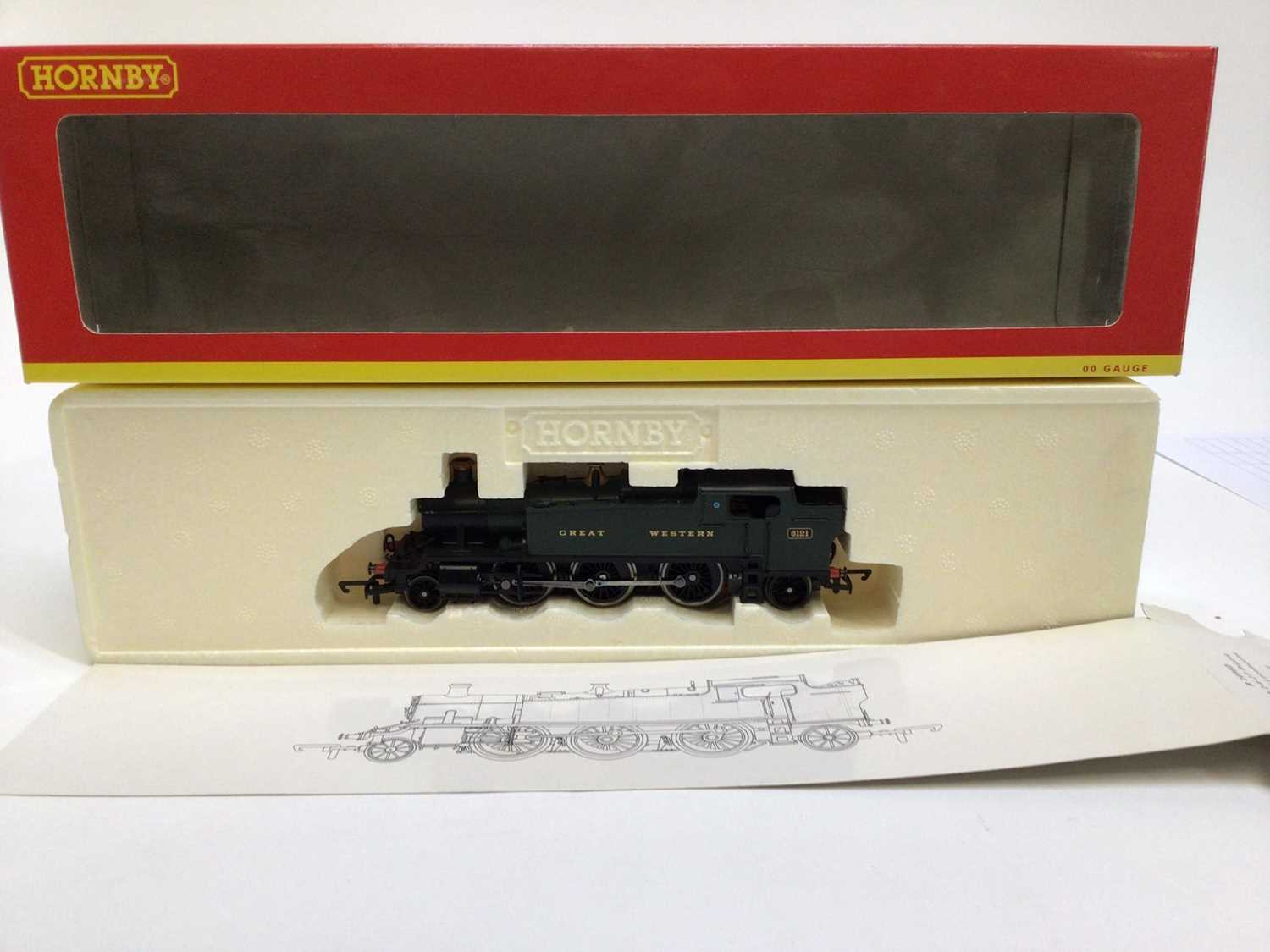 Hornby OO Gauge S & DJR 4-4-0 Class 2P locomotive "46" R2217A, GWR 2-6-2-T Praire Class 61XX locomot - Image 3 of 3