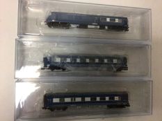 Graham Farnish by Bachmann N gauge Midland Pullman Six Car Unit Nanking Blue (one car missing) No 37