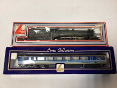 Lima OO gauge DMU Class 117diesel locomotive W51350 with blue/grey livery and yellow ends No 205147,