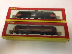 Hornby OO gauge Loadhaul Co-Co diesel electric Class 56 locomotive 56109, R 2074B, plus Hornby EWS C