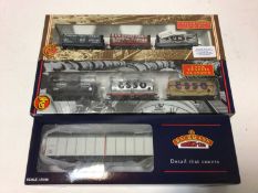 Bachmann OO gauge rolling stock including Coal Traders Classics (x4), Tank Traffic Classics (x2), Sp
