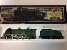 Bachmann OO gauge Lod Nelson 864 Sir Martin Frobisher Malachite green 31-401, A4 60007 'Sir Nigel Gr