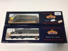 Bachmann OO gauge Class 37/4 diesel "Bullidae" 37431 intercity, 32-378, plus Class 42 Warship diesel