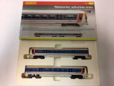 Hornby OO gauge Networker Suburban Train Pack R2001A, Connex Suburban Train R2307 both boxed (2)