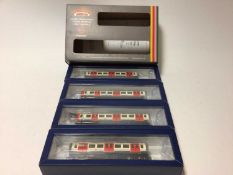 Bachmann OO gauge London Underground S Stock motorised four car train pack 35-990 boxed