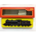 Triang Hornby OO gauge BR black 0-6-0 locomotive and tender 61572 R150S (loco) & R39 (tender), LNER