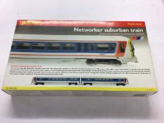 Hornby OO gauge Networker Suburban train pack including driving motor standard and driving trailer s