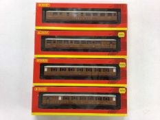Hornby OO Gauge LNER carriages Gresley Suburban 1st Class R4515 & 3rd Class R4516 & R4518 (x2) plus
