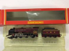Hornby OO gauge locomotives LMS lined maroon 4-6-0 Patriot Class 'Lord Rathmore" 5533, R308, SR gree