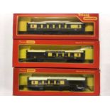 Triang Hornby OO gauge South Wales Pullman cars 'Jane' (x2) & No.79 (x2) plus Hornby Pullman car 'Lu