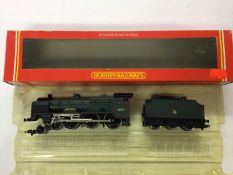 Hornby OO gauge locomotives BR lined dark green 4-6-0 Patriot Class 'Private E Sykes VC' locomotive