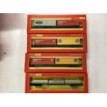 Triang Hornby OO gauge freight and tank wagons, all boxed (