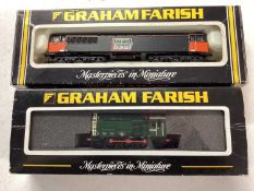 Graham Farish N gauge 08800 intercity Class 08 Diesel Shunter D3406, 371005 plus Loadhaul Special Ed