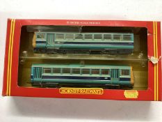 Hornby OO gauge locomotives BR Class 42 Twin Railbus 55639, R867, BR blue Class 25 Bo-Bo diesel 25 2