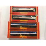 Hornby OO gauge Intercity coaches including BR Mk4 R268 (x2), R405 (x2), R407 (x2) & R408 (x2) plus