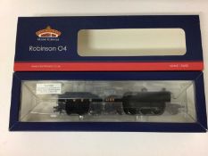 Bachmann 00 gauge 2-8-0 Robinson 04 locomotive and tender 6190, with LNER black livery, 31-003, 0-6-