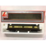 Lima OO gauge GWR brown & cream Diesel Express Parcels Railcar, No.34, 205143MWG, plus GWR brown &