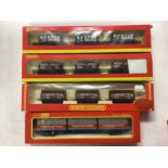 Hornby OO gauge Tank Wagons, Freight and Plank Wagons and car transporters, all boxed (26)