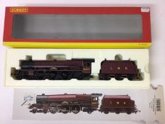 Hornby OO gauge locomotives LMS 4-6-2 Princess Class 'Arthur of Cannaught' R2225, LNER 4-6-2 Class A