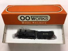 OO Works 00 gauge locomotives LMS 0-6-0 Johnson '1698' Class 2F locomotive with original round top b