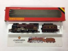 Hornby OO gauge locomotives LMS lined maroon 4-6-0 Patriot Class 5XP 'Duke of Sutherland' locomotive