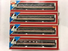 Lima OO gauge carriages including Intercity Pullman 30 5376, Intercity 30 5385, Buffet car 20 5183,