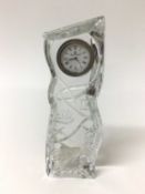 Waterford Crystal 'Celtic Stone' desk clock timepiece