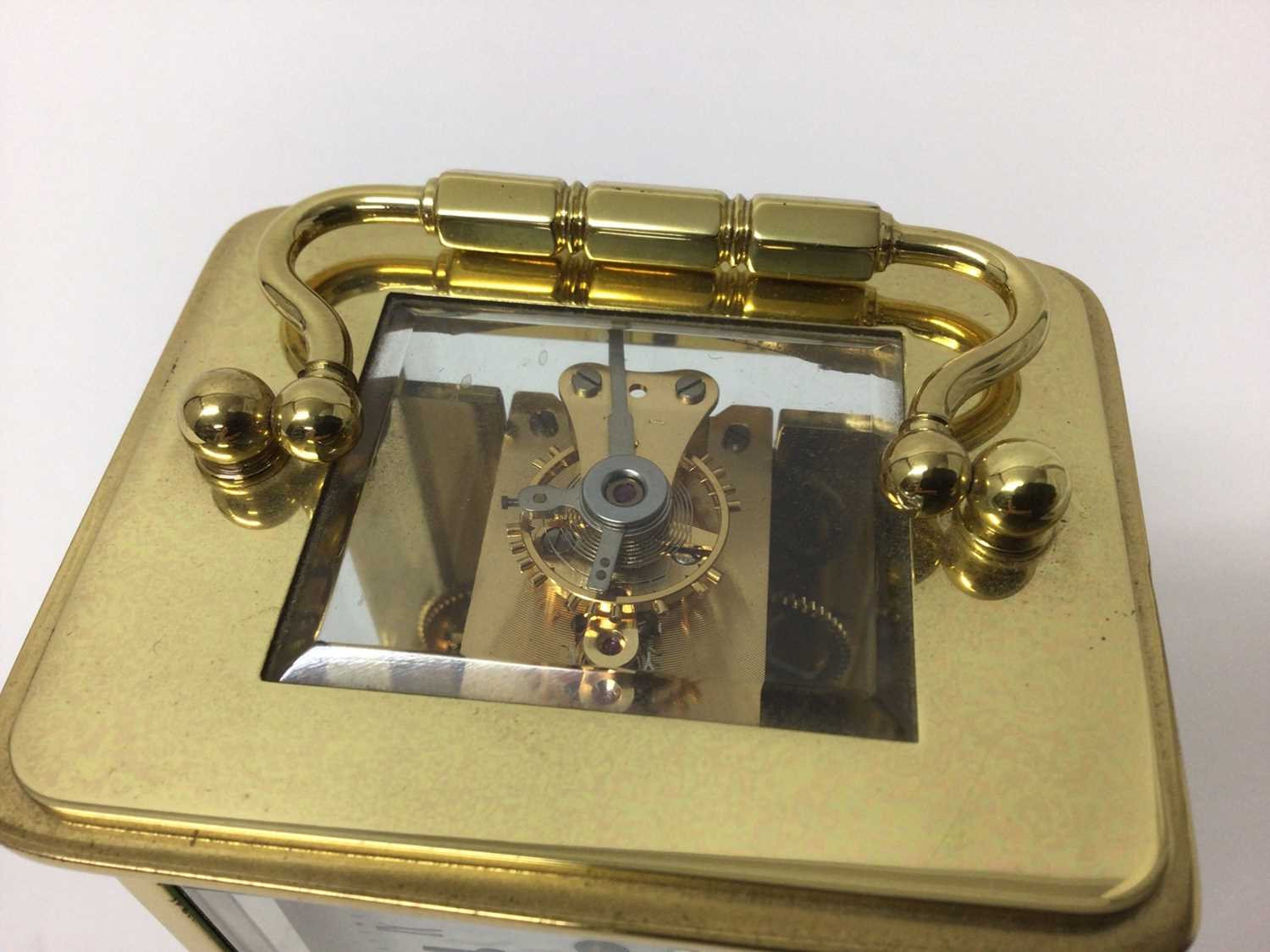 Asprey brass cased carriage clock - Image 5 of 5