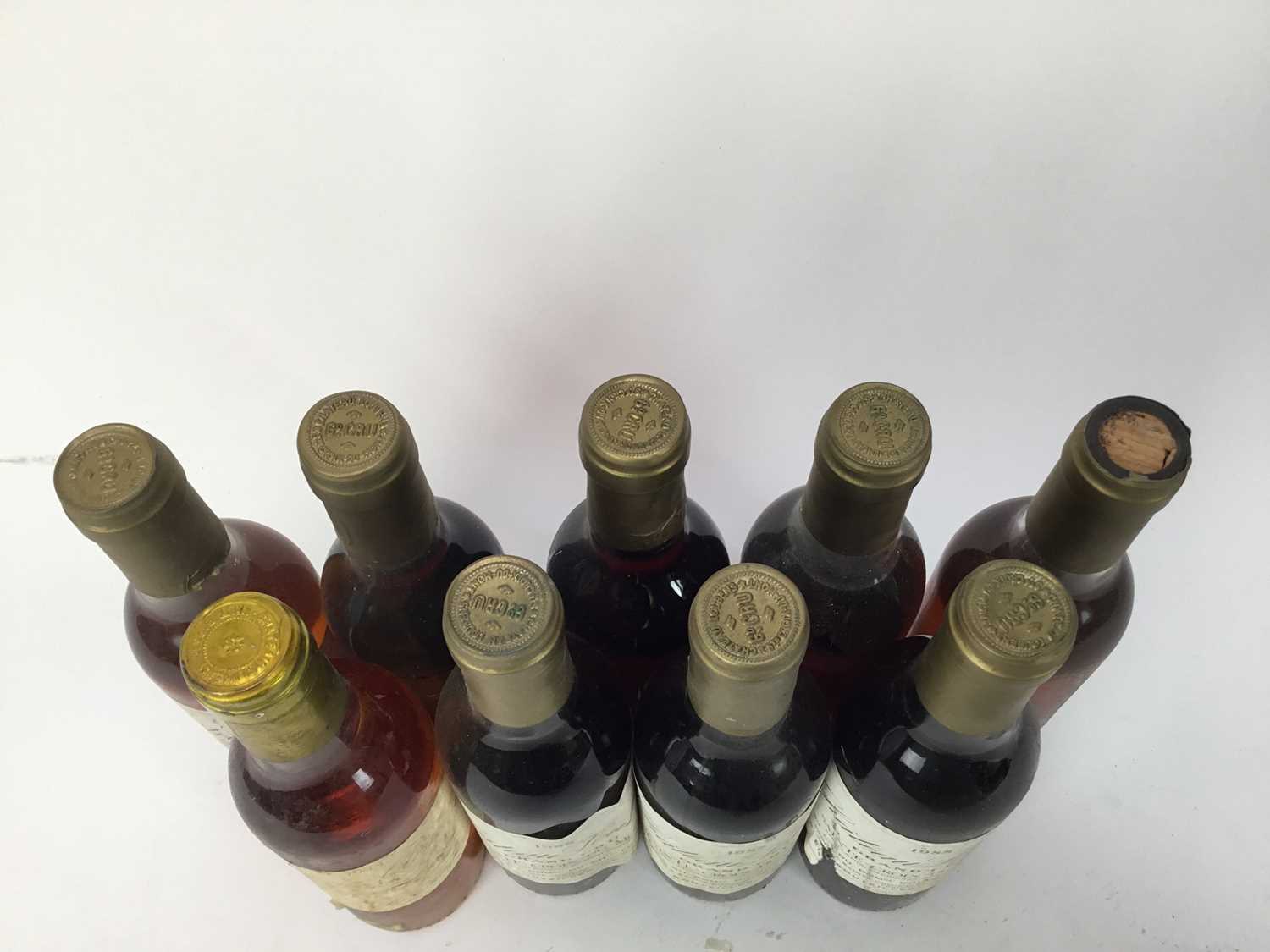 Wine - eight half bottles, Chateau Loubens Grand Cru 1988 (four lacking labels), together with a bot - Image 4 of 5