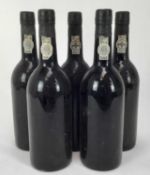Port - five bottles, Quarles Harris 1977