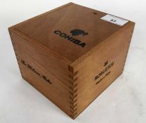 Cigars - eleven Cuban Cohiba, in original box