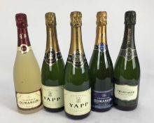 Champagne - five bottles, various