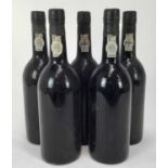 Port - five bottles, Quarles Harris 1977