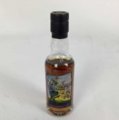 Whisky - one miniature bottle, The Macallan Single Highland Malt Scotch Whiskey, 5cl., 40%. Commemor