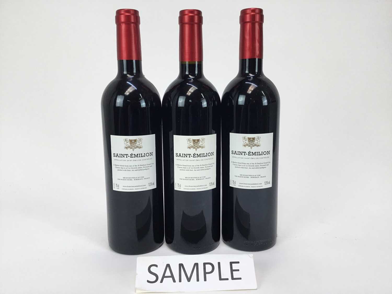 Wine - twelve bottles, Grand Vin De Bordeaux Saint-Emilion 2011 - Image 2 of 3