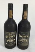 Port - two bottles, Dow's 1970