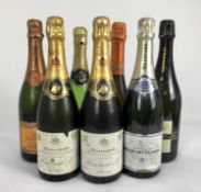 Champagne - seven bottles, to include Heidsieck