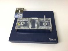 Boxed Waterford Crystal desk stand