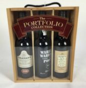 Port - three bottles, The Portfolio Collection, to include Graham's LBV Port 1990, Warre's Warrior F