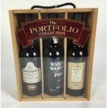 Port - three bottles, The Portfolio Collection, to include Graham's LBV Port 1990, Warre's Warrior F