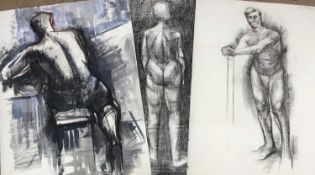 Peter Thursby (1930-2011) five signed figurative sketches