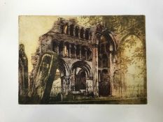 Pat Mallinson (1930-2008) group of seven signed limited edition coloured etchings