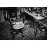 Jayne Odell black and white photographic print, 'The farrier's office', 100cm x 71cm