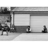 Jayne Odell black and white photographic print, 'Social distancing', 100cm x 71cm
