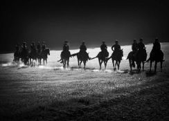 Jayne Odell black and white photographic print, 'The side wind doth blow', 60cm x 43cm