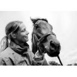 Jayne Odell black and white photographic print, 'Victorious return', 80cm x 57cm