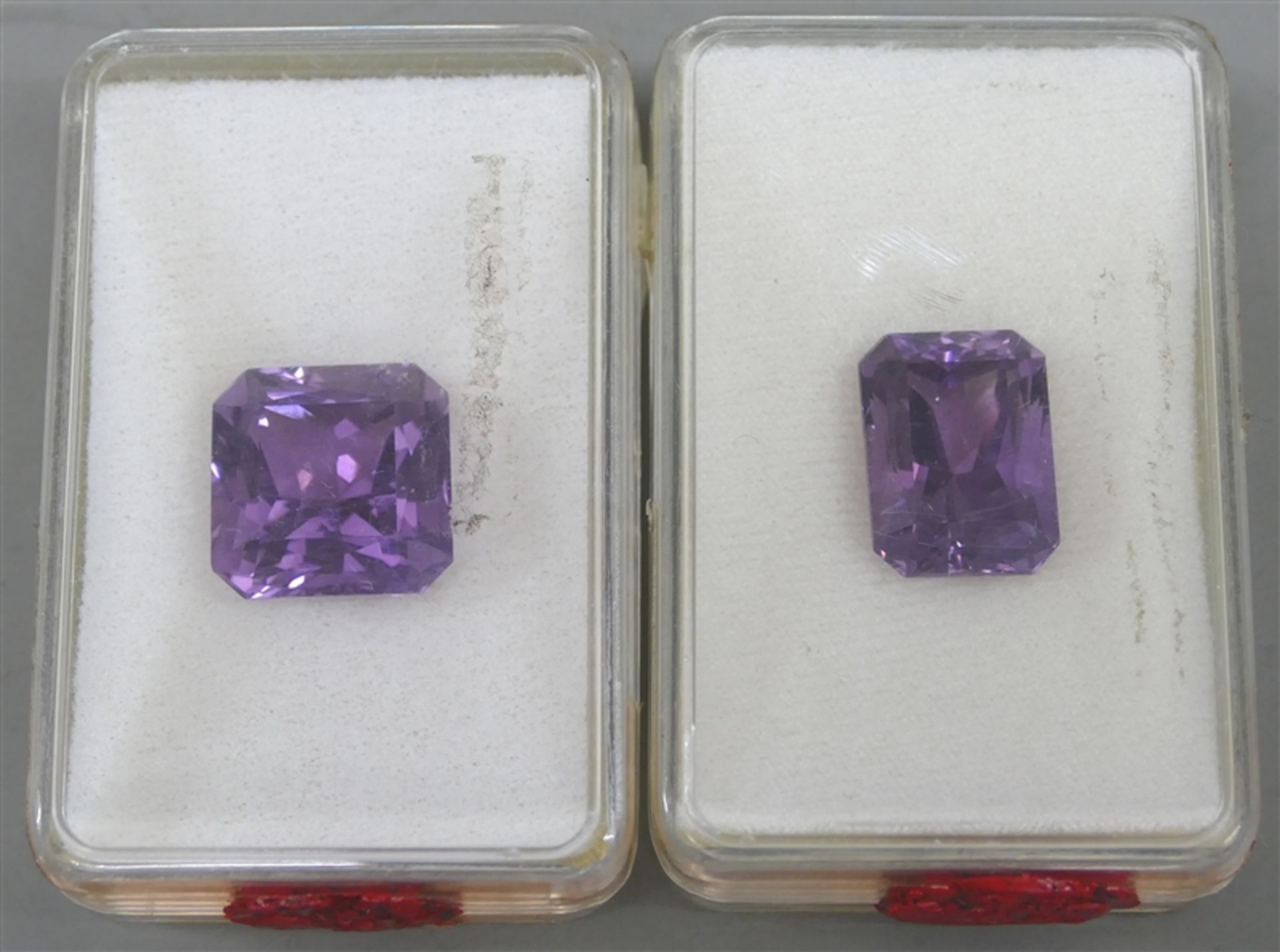 Paar Amethyste